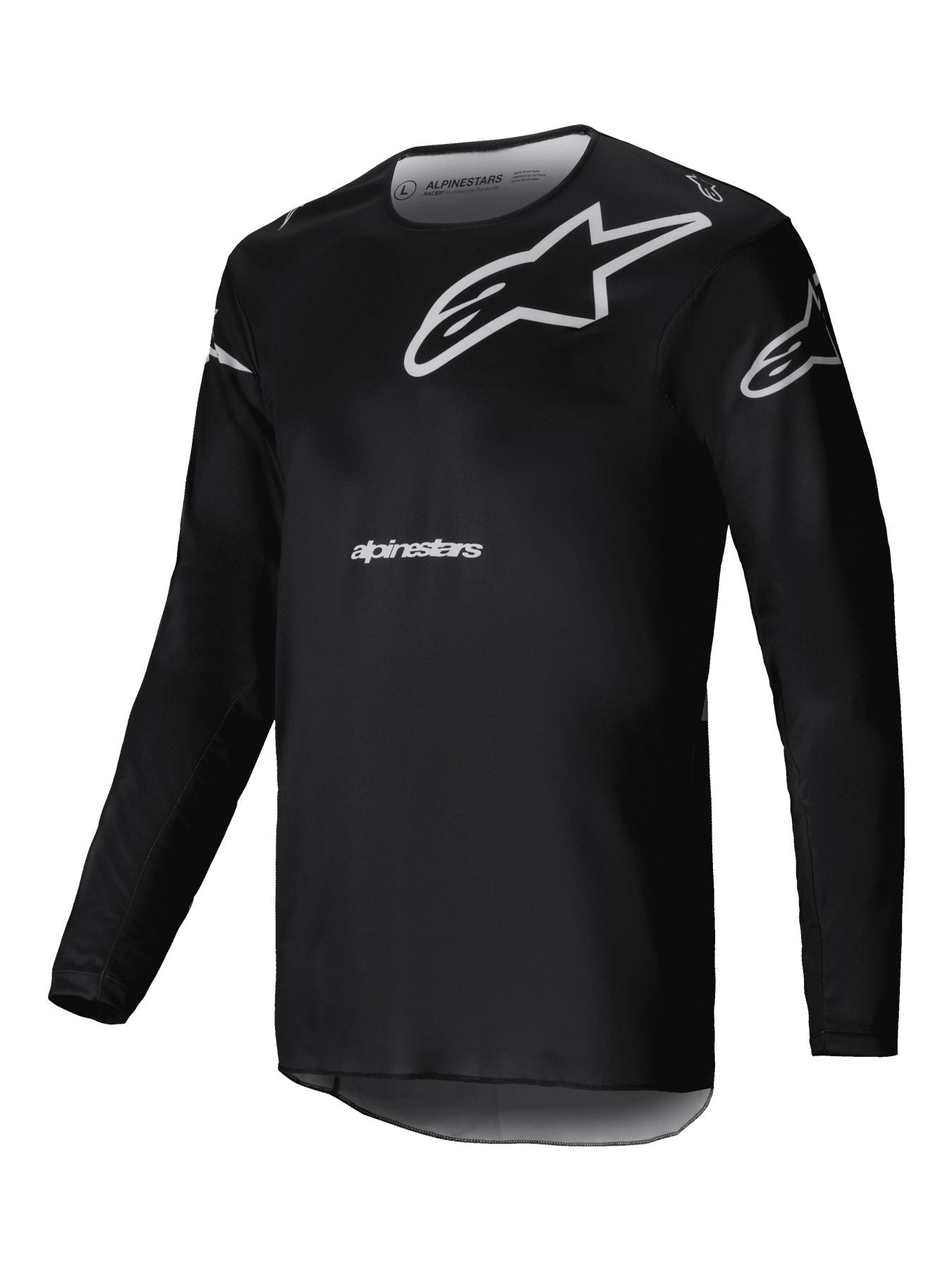 Alpinestars 2025 Racer Graphite Motocross Jersey Black Grey
